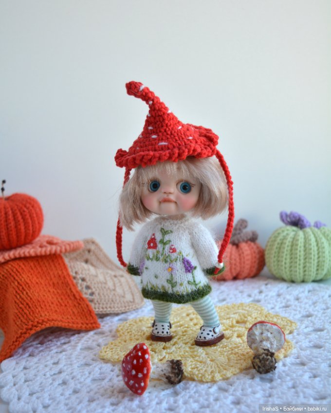 Кукла по мотивам обицу11, ob11,obitsu11 (фото 4)