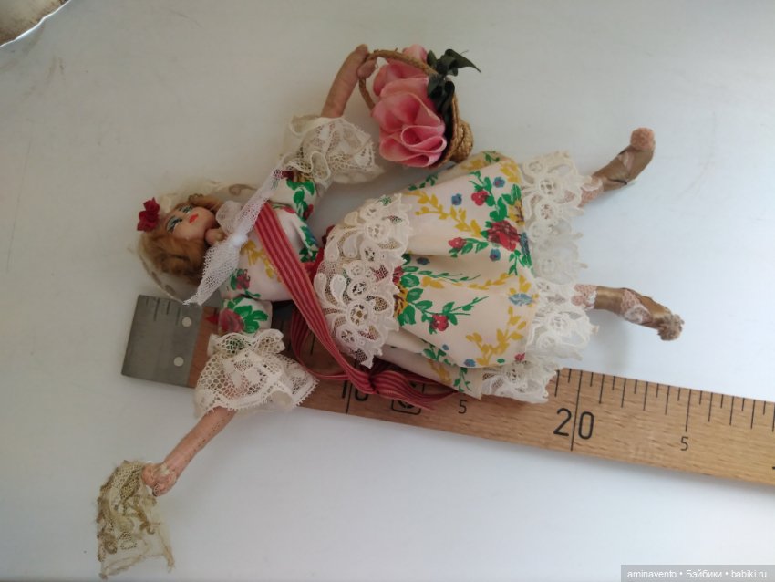 Испанка в национальном костюме 50 -е. Раритет в шикарном состоянии