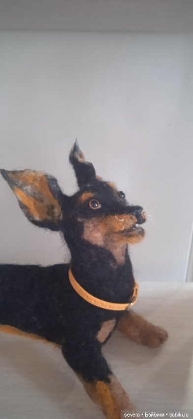 Пинчер ищет дом — Авторские игрушки (фото 5)