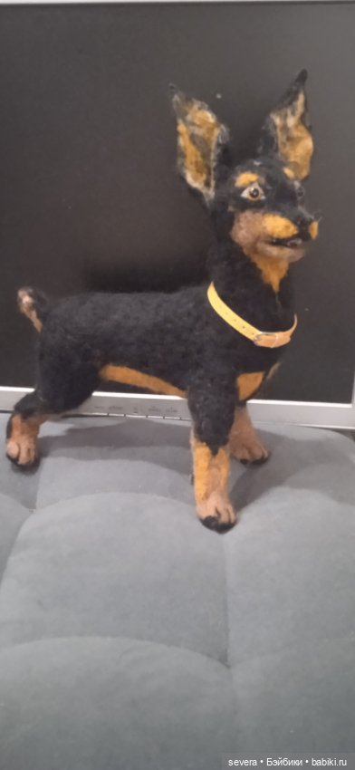 Пинчер ищет дом — Авторские игрушки (фото 3)