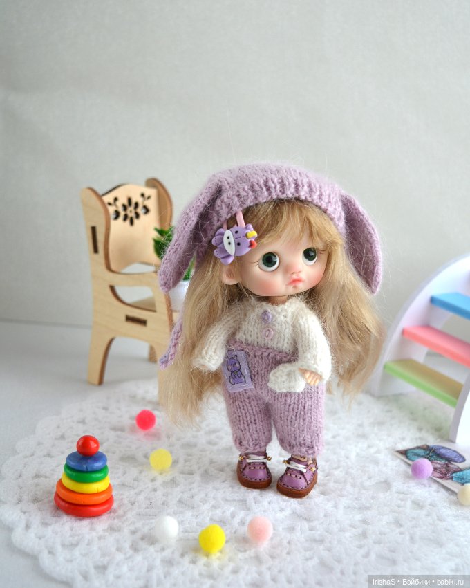 Кукла по мотивам обицу11, ob11, obitsu11 (фото 5)