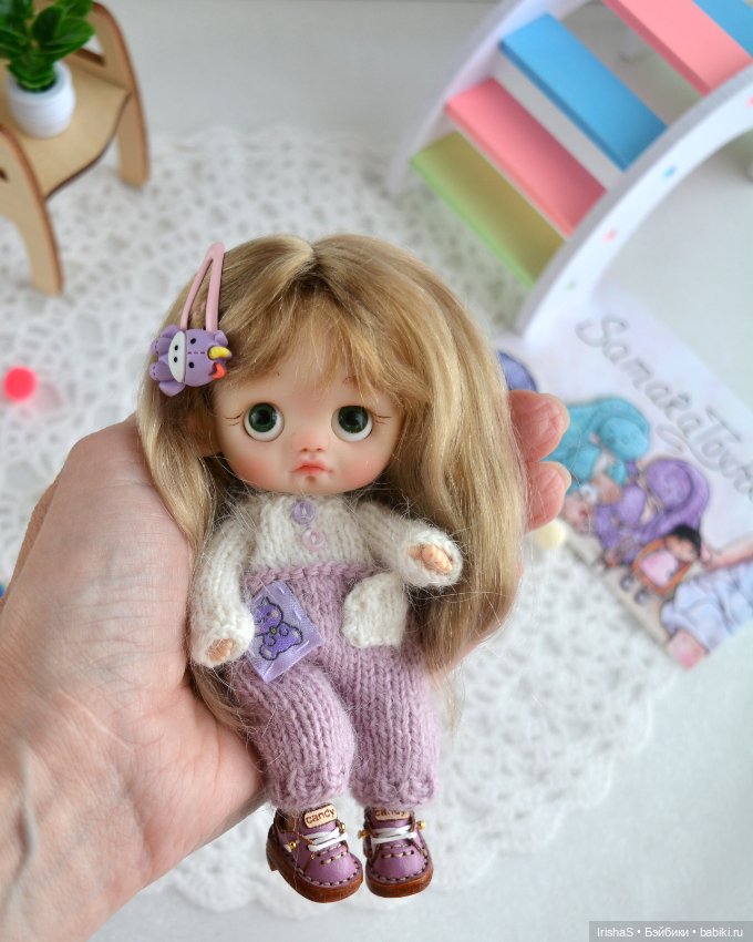 Кукла по мотивам обицу11, ob11, obitsu11 (фото 4)