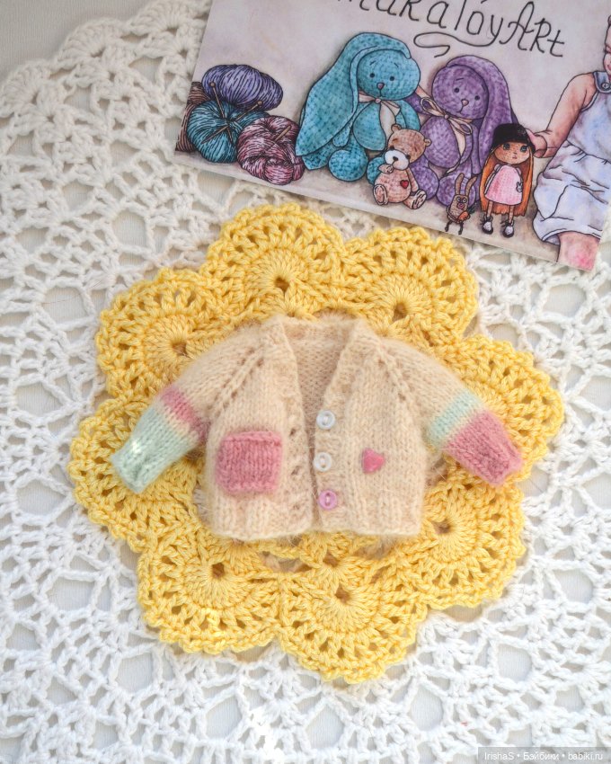 Одежда для ob11, кардиганы для обицу11 (фото 3)