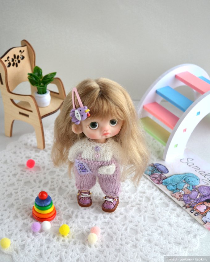 Кукла по мотивам обицу11, ob11, obitsu11 (фото 3)