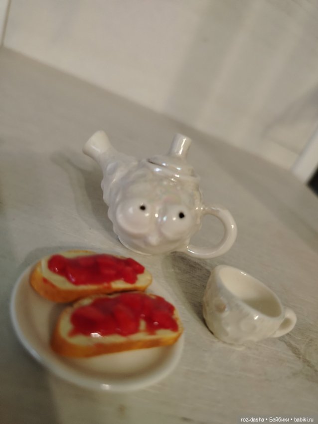 Набор посуды для БЖД 1/6 — Посуда для кукол (фото 4)