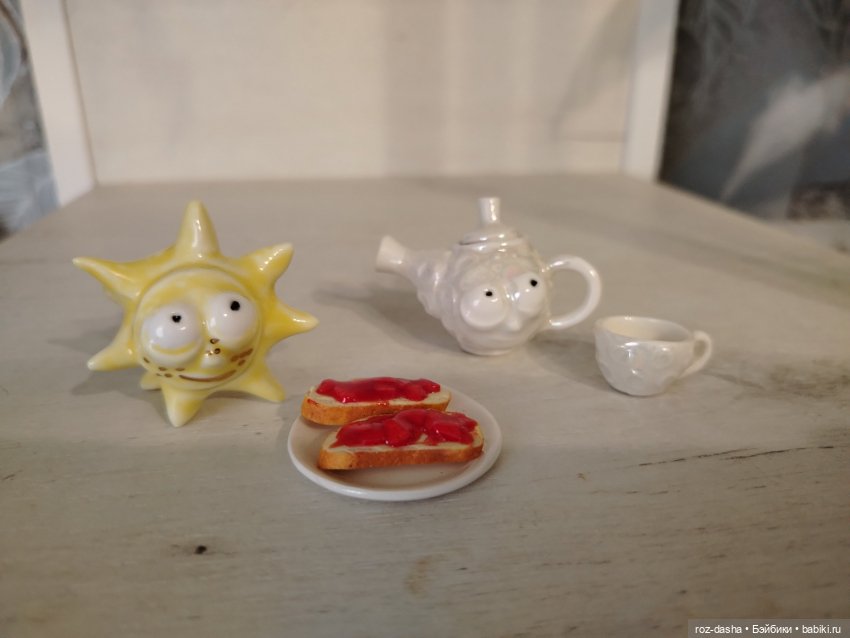 Набор посуды для БЖД 1/6 — Посуда для кукол (фото 2)