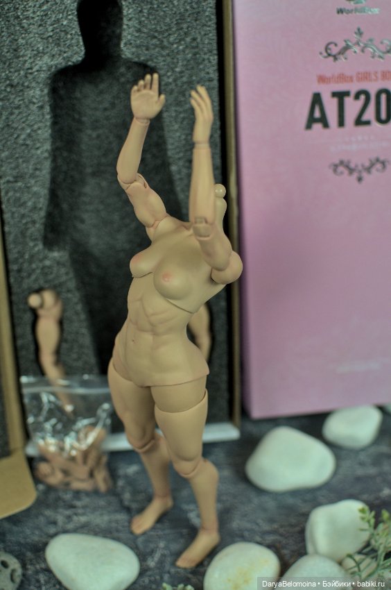 Экшен-тело Worldbox АТ206 женское, с поворотными бедрами (фото 5)