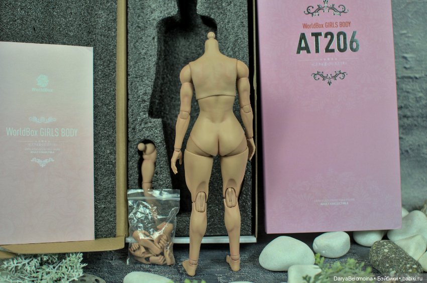 Экшен-тело Worldbox АТ206 женское, с поворотными бедрами (фото 3)