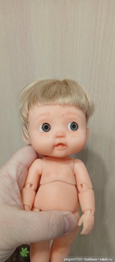 Малыш авторский 19 см — Авторские куклы BJD (фото 3)