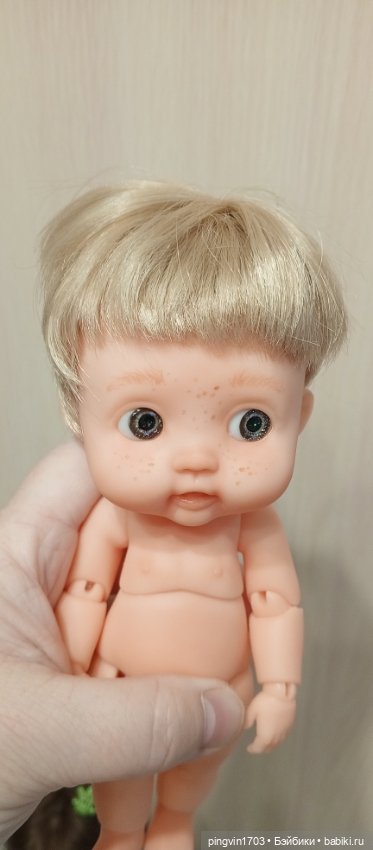Малыш авторский 19 см — Авторские куклы BJD (фото 4)