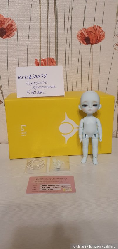 Ice Kay-Mystik Sophie — Авторские куклы BJD (фото 7)