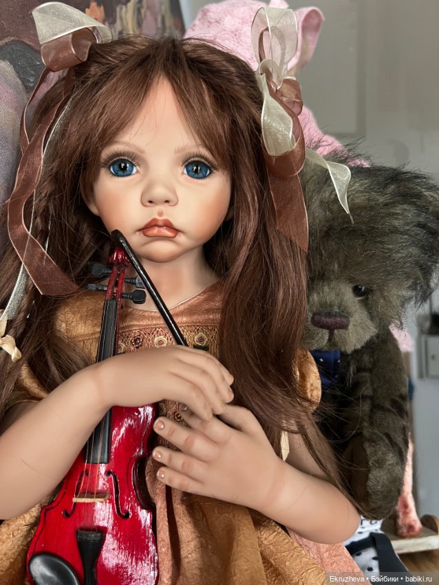 Синеглазый цветочек Haley от Rose Marie Strydom (фото 4)