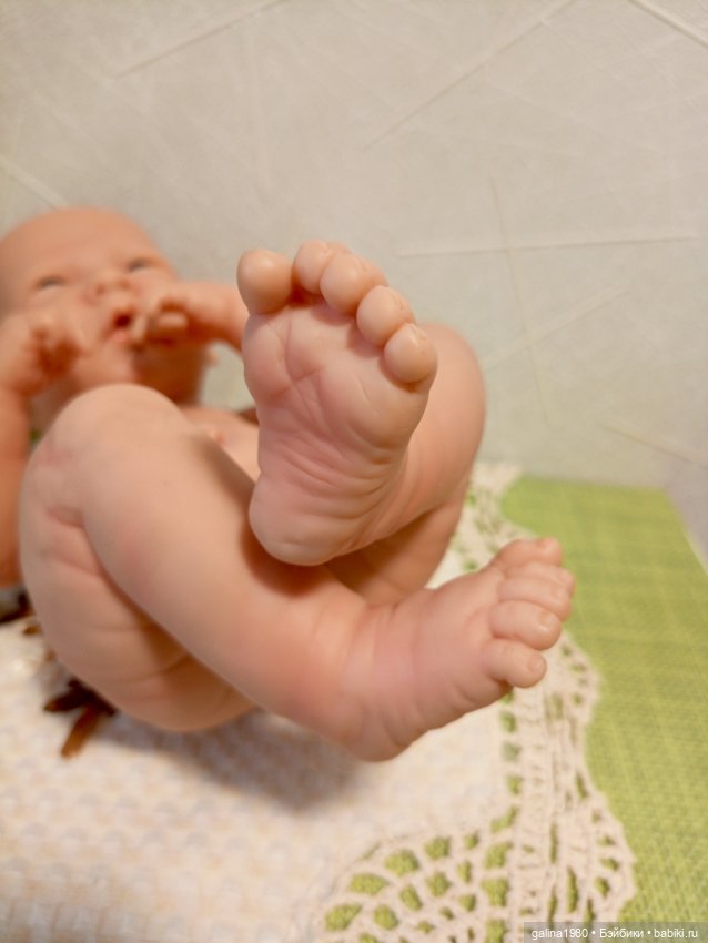 Реалистичная кукла пупс младенец от Беренжер (фото 3)