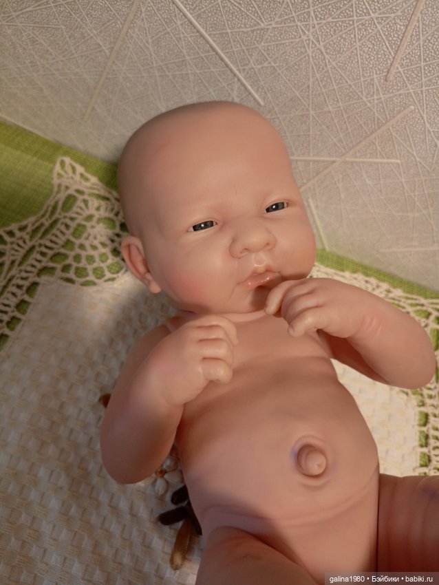 Реалистичная кукла пупс младенец от Беренжер (фото 4)