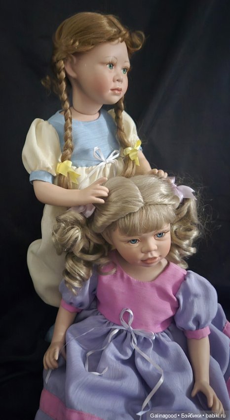 Emeline Christine Orange — Фарфоровые куклы