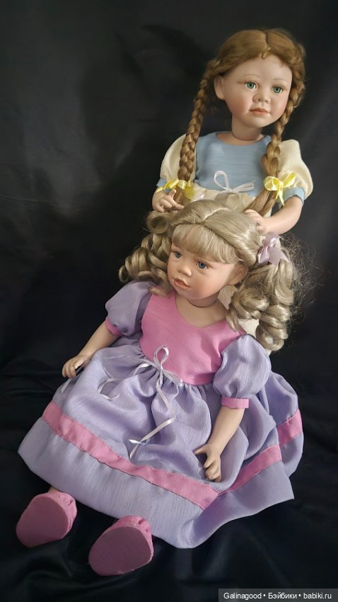 Jane Christine Orange — Фарфоровые куклы