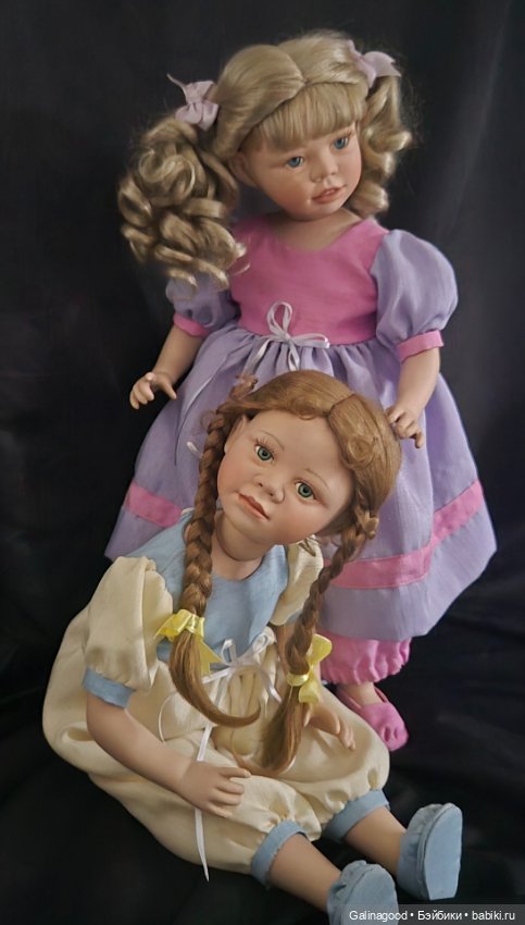 Emeline Christine Orange — Фарфоровые куклы