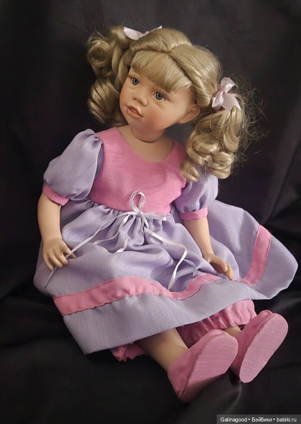 Jane Christine Orange — Фарфоровые куклы (фото 5)