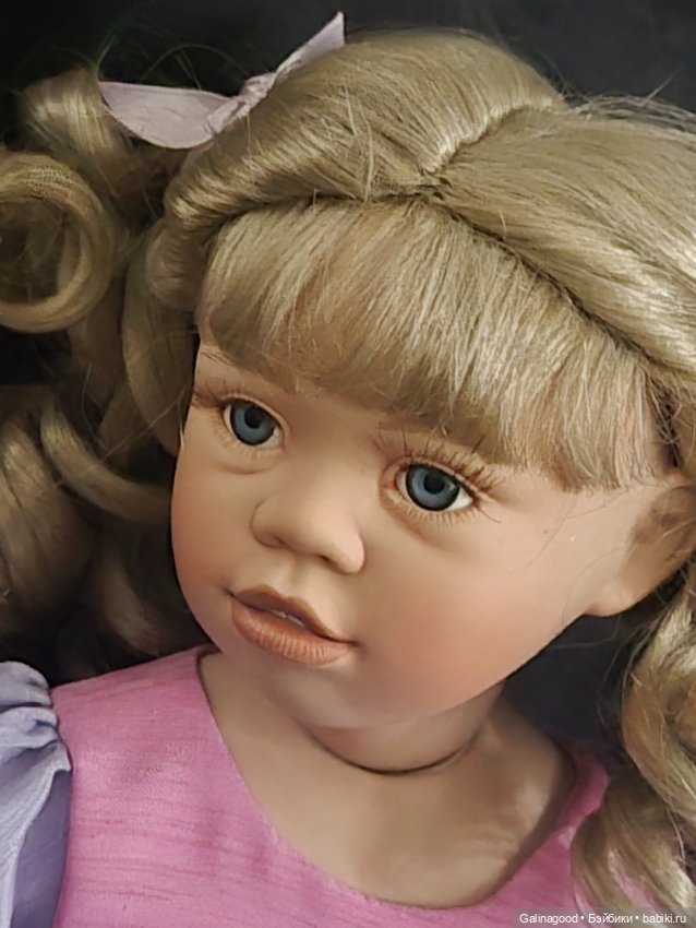 Jane Christine Orange — Фарфоровые куклы (фото 6)