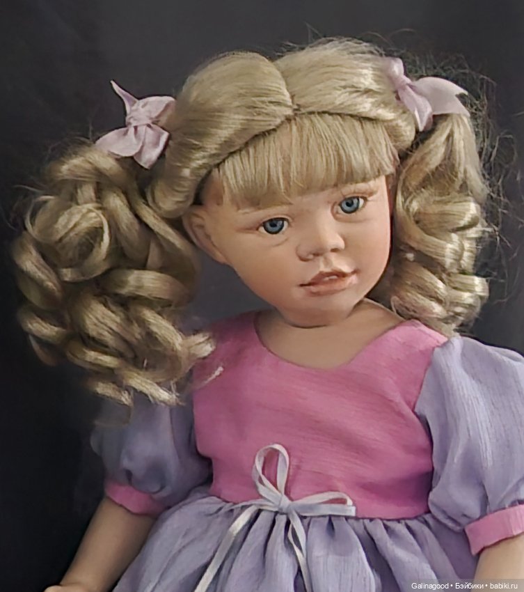 Jane Christine Orange — Фарфоровые куклы (фото 2)