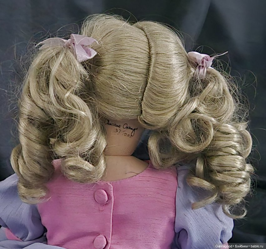 Jane Christine Orange — Фарфоровые куклы (фото 9)