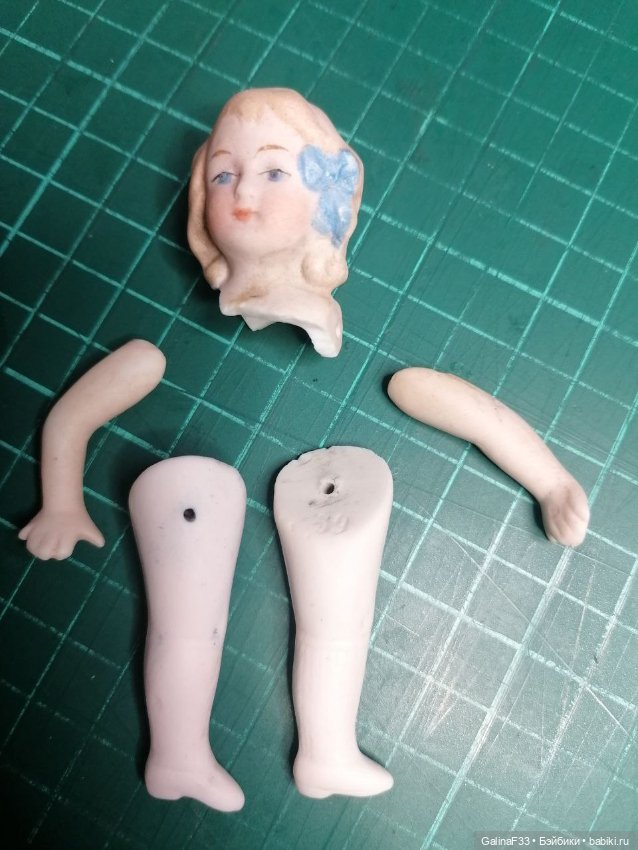 Антикварные части для создания куколки (фото 4)