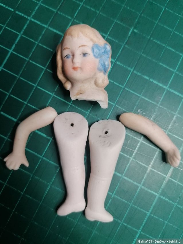 Антикварные части для создания куколки (фото 5)