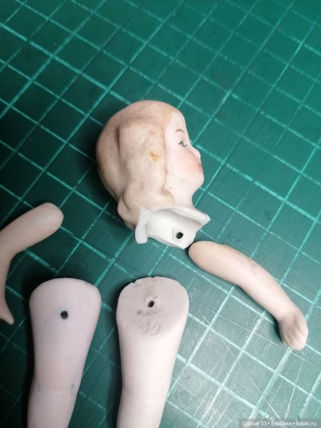 Антикварные части для создания куколки (фото 2)