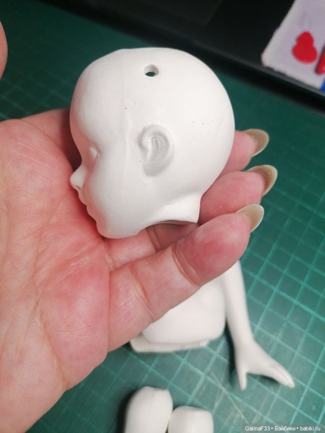 Набор частей для создания куколки 28 см (фото 3)