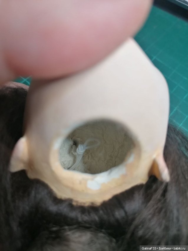 Голова и шейный шарнир для создания куколки до 50 см (фото 7)