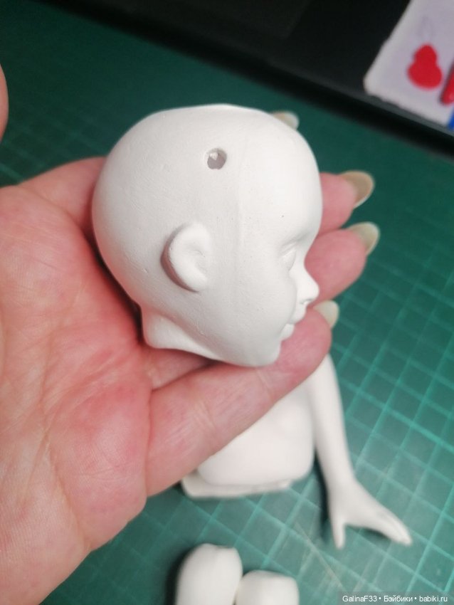 Набор частей для создания куколки 28 см (фото 2)