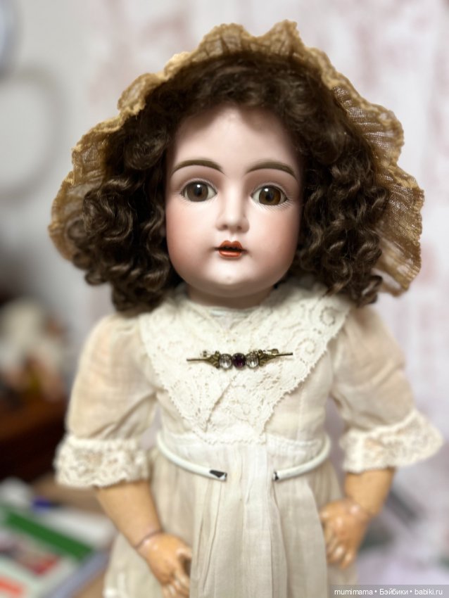Антикварная кукла J.D Kestner /Кестнер 129 рост 55 см (фото 2)