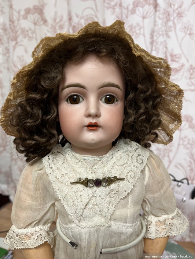 Антикварная кукла J.D Kestner /Кестнер 129 рост 55 см (фото 6)