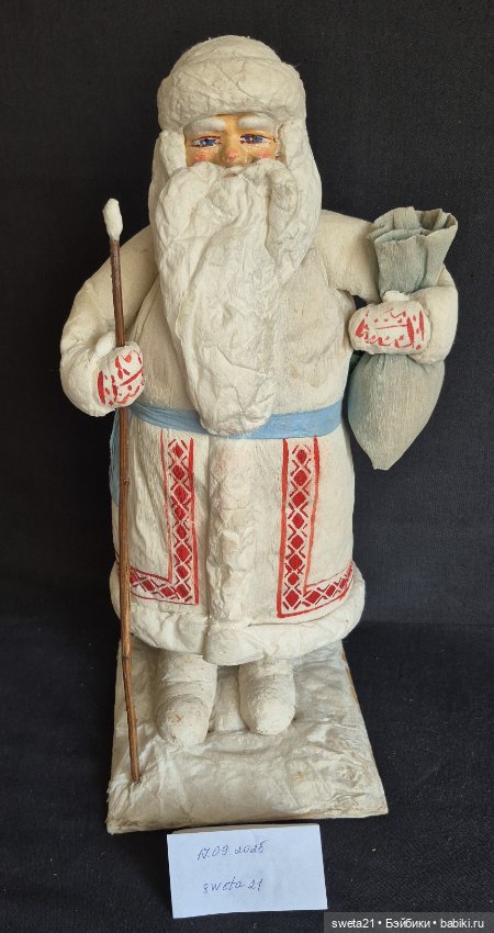 Дед мороз СССР — Винтажные куклы и игрушки детства (фото 2)