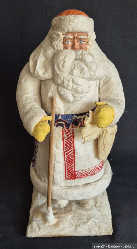 Дед мороз СССР — Винтажные куклы и игрушки детства (фото 9)