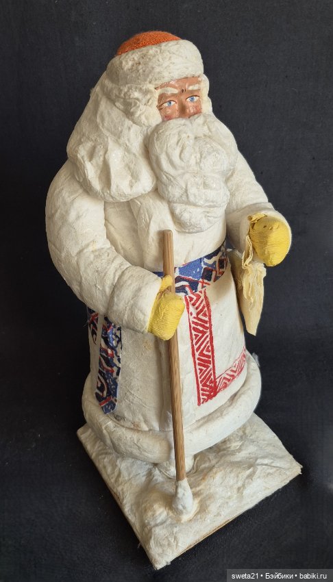 Дед мороз СССР — Винтажные куклы и игрушки детства (фото 10)