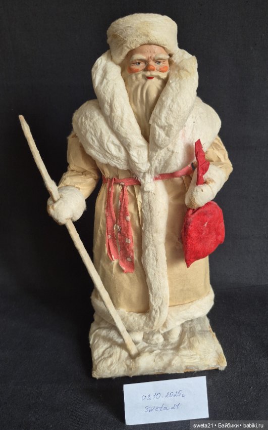 Дед мороз СССР — Винтажные куклы и игрушки детства (фото 6)