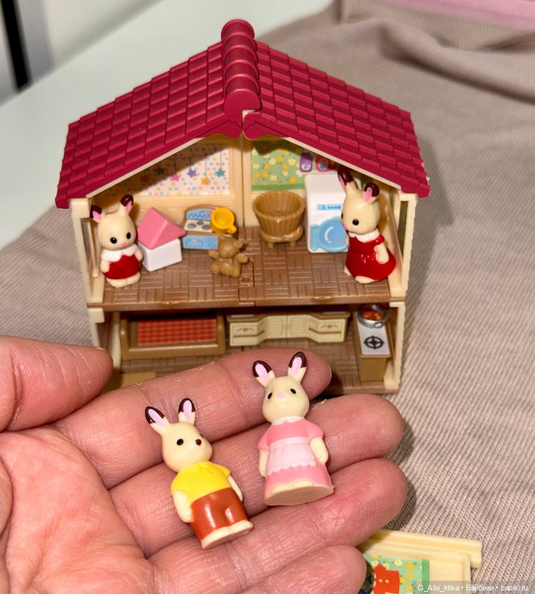 Уникальный микро-домик Silvanian Families для фотосессий и румбоксов (фото 5)