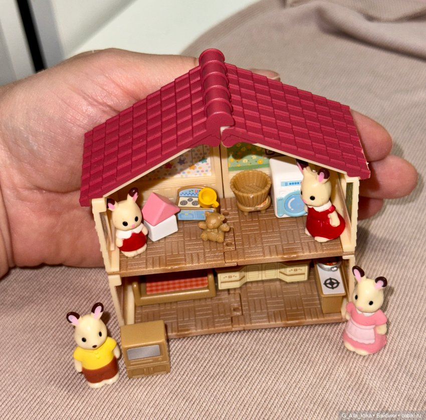 Уникальный микро-домик Silvanian Families для фотосессий и румбоксов (фото 4)