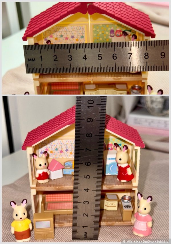 Уникальный микро-домик Silvanian Families для фотосессий и румбоксов (фото 2)