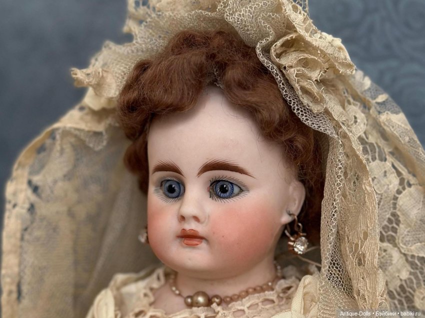 Антикварная немецкая кукла Bähr & Pröschild, молд 207 7, «bride doll»