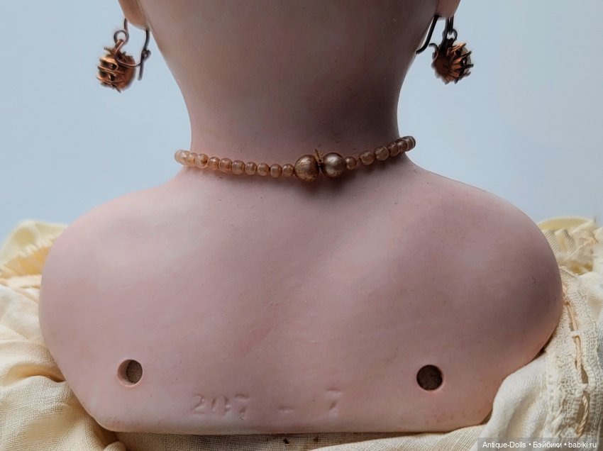 Антикварная немецкая кукла Bähr & Pröschild, молд 207 7, «bride doll»