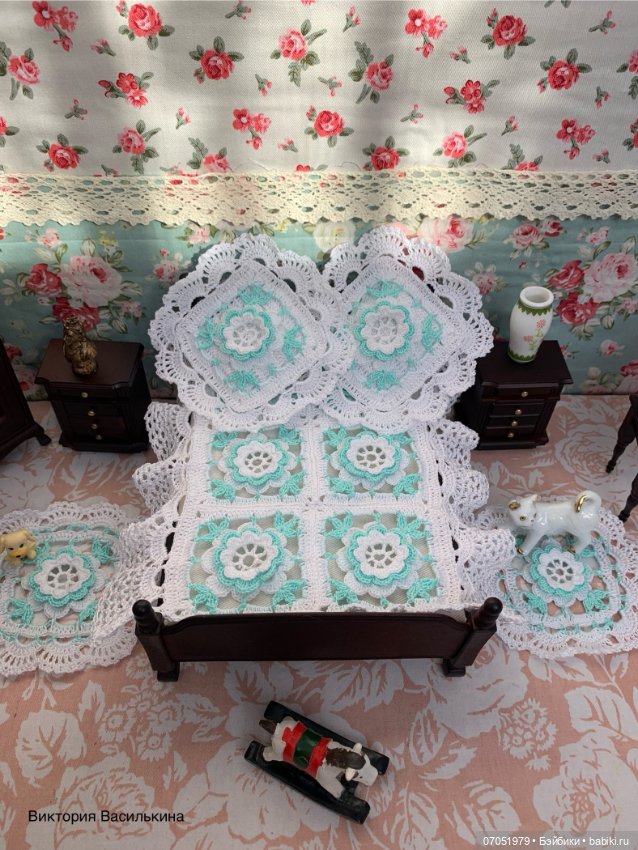 Продам…спальный комплект — Миниатюра для кукол (фото 5)