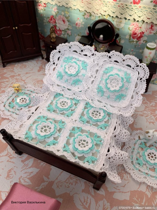 Продам…спальный комплект — Миниатюра для кукол (фото 2)