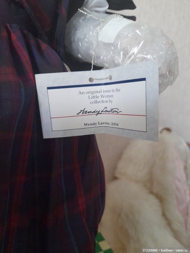 Фарфоровая кукла Эштон Дрейк - Джо из серии «Маленькие женщины " (фото 4)