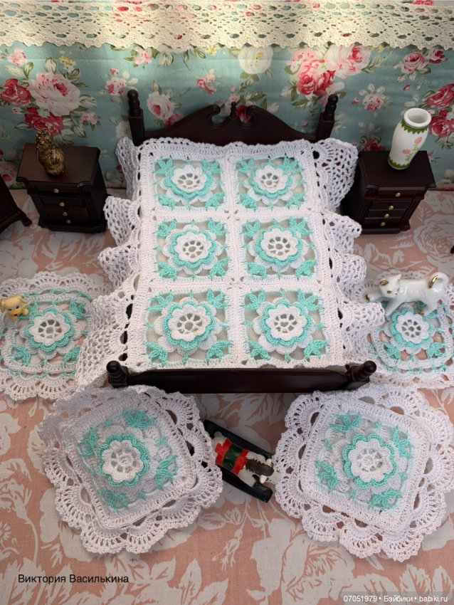 Продам…спальный комплект — Миниатюра для кукол (фото 4)