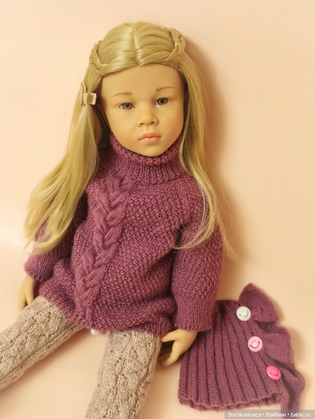 Вязаные комплекты для Готц 50 см (фото 3)