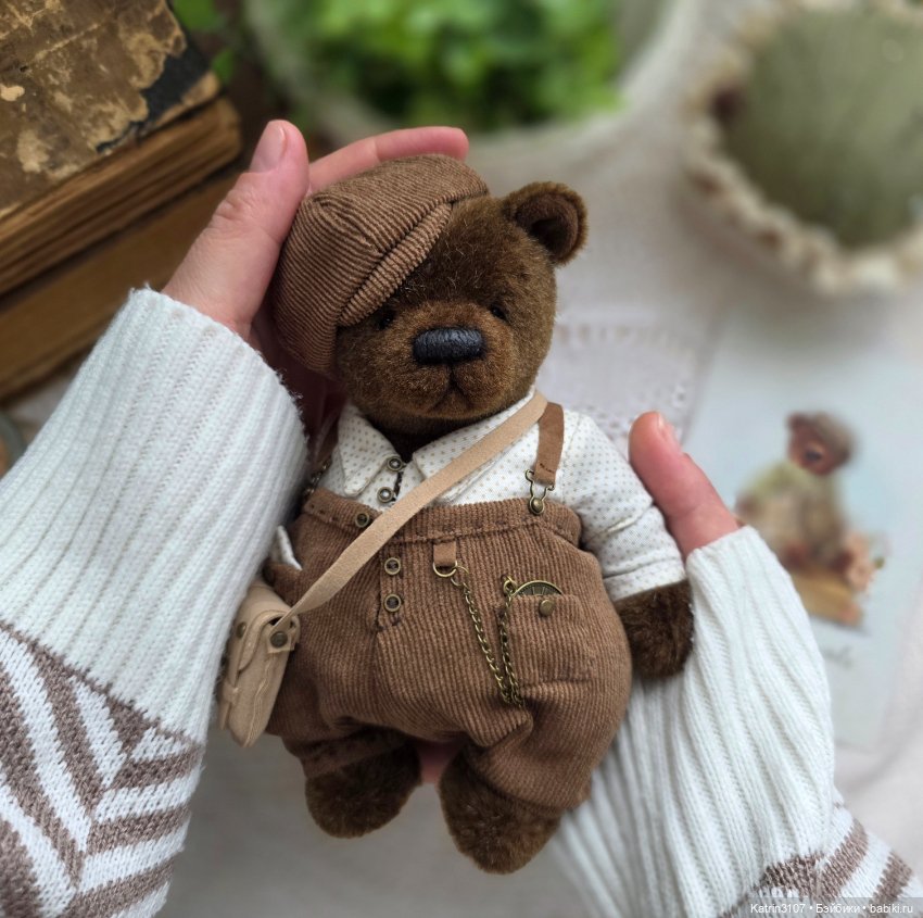 Коллекционный мишка — Авторские игрушки