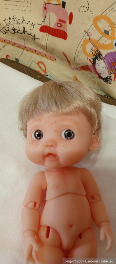 Малыш авторский 19 см — Авторские куклы BJD (фото 8)
