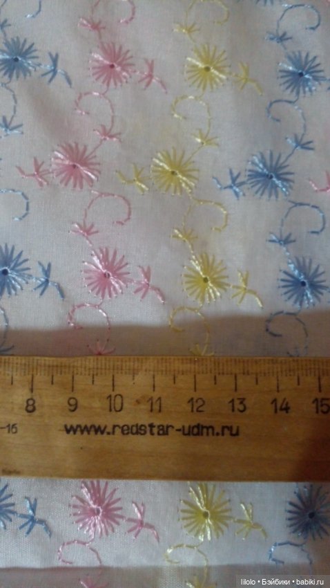 Отрез шитья для кукольного рукоделия (фото 3)